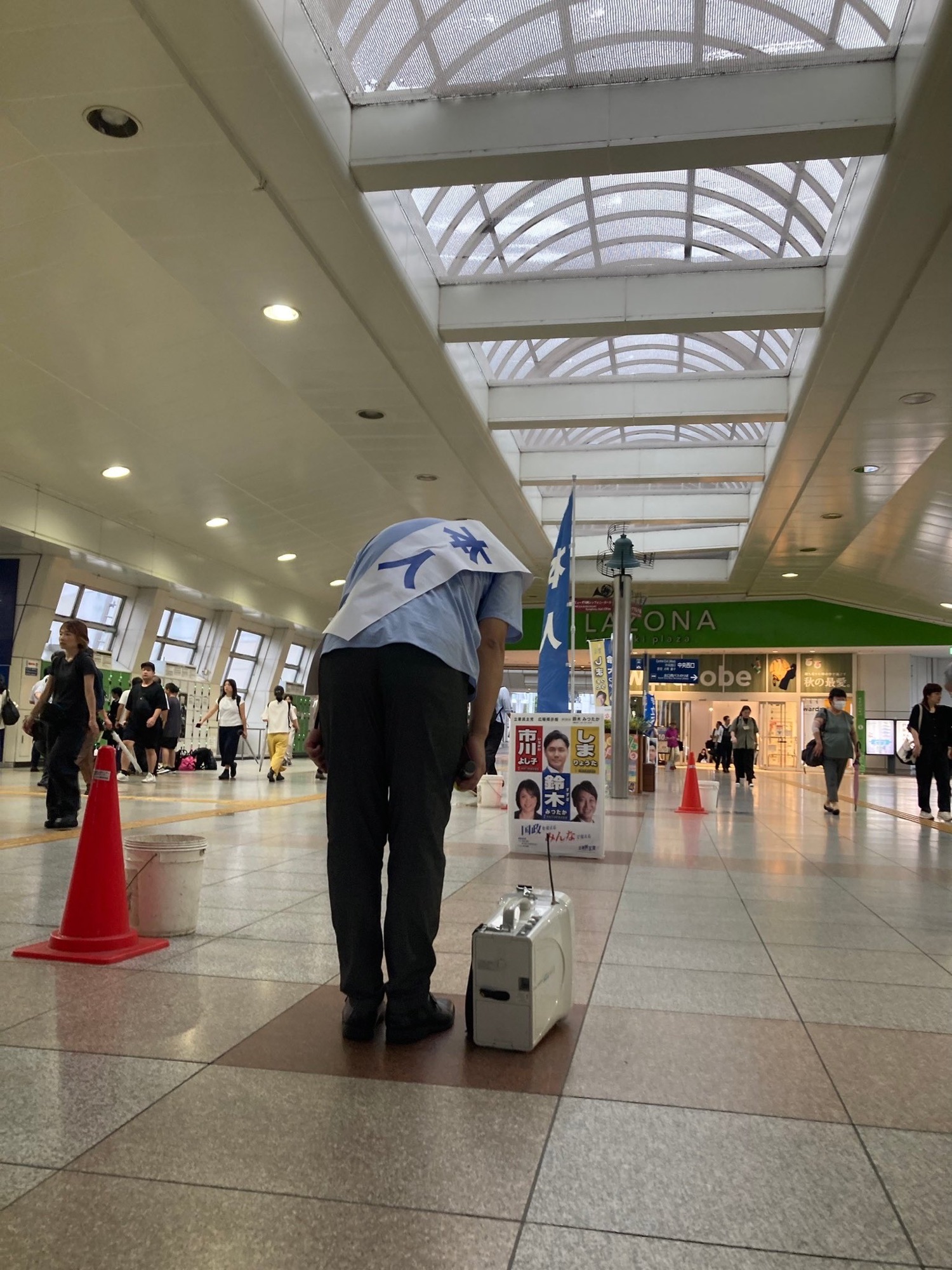 8/30 街頭活動@川崎駅西口